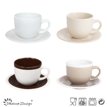8oz Tea Set Seesame Glaze Design